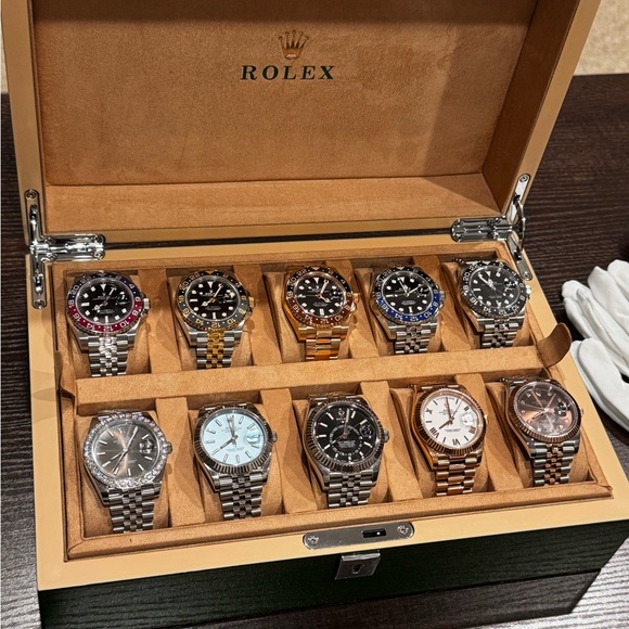 Rolex Multi Watch Storage Display Box - Picture 6 of 11